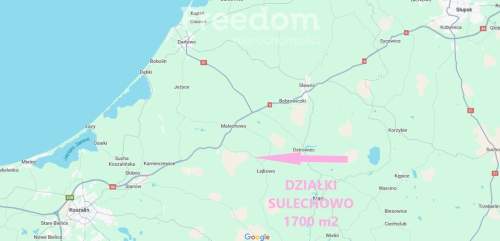Działki z domem do remontu malownicze Sulechowo
