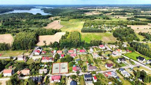 działka budowlana Krągi gm. Boren Sulinowo