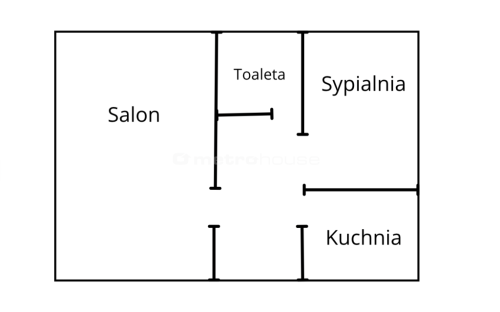 Dwupokojowe mieszkanie w centrum Józefowa