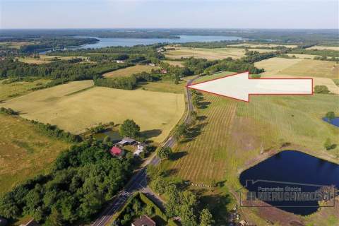 Działka siedliskowa ok. 1 km od Jeziora Pile