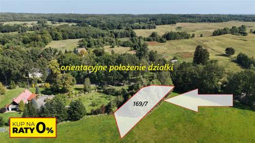 CHMIELNO - działka budowlana na raty