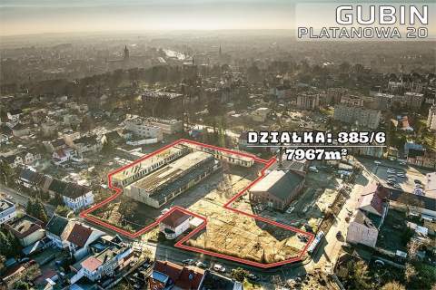 Duża działka w sercu Gubina przy granicy PL/DE 