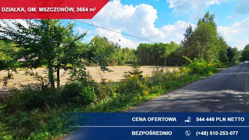 Teren usługowy przy S8 idealny pod magazyn lub warsztat