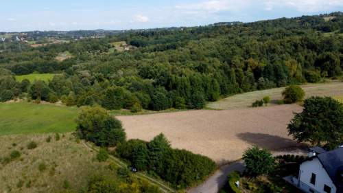 ROZLEGŁA ZIELONA NIERUCHOMOŚĆ GRUNTOWA, 15KM OD KRAKOWA, BUKÓW,...