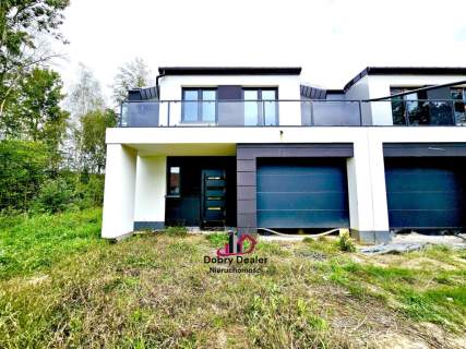 Nowoczesny dom w zabudowie bliźniaczej 150m2
