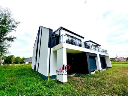 Nowoczesny dom w zabudowie bliźniaczej 150m2