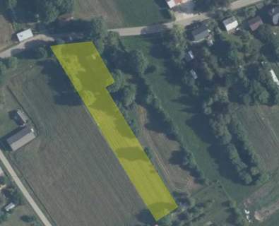 Działka budowlana na sprzedaż, 3493 m2, Stary Ratyniec