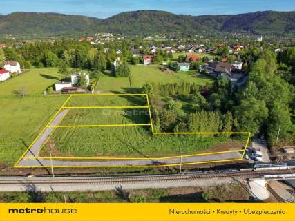 Działka budowlana Kozy 1080m2.
