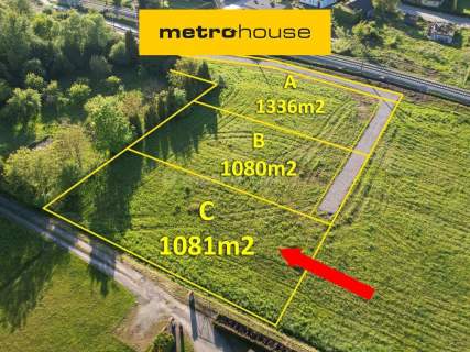 Działka budowlana Kozy 1081m2.