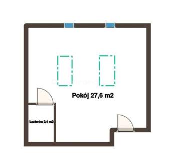 Kawalerka 30 m2, niski czynsz, Nałęczów.