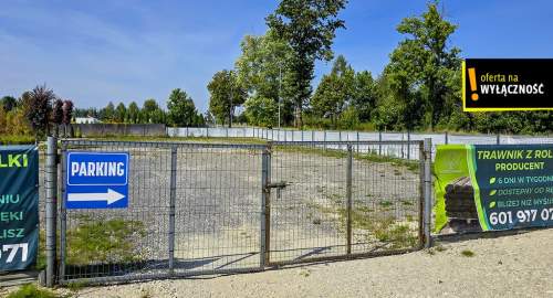 Działka inwestycyjna 2,41 ha przy DK74