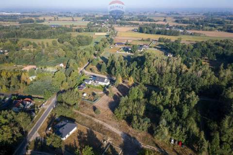 Działka budowlana po mulczowaniu w Grądach