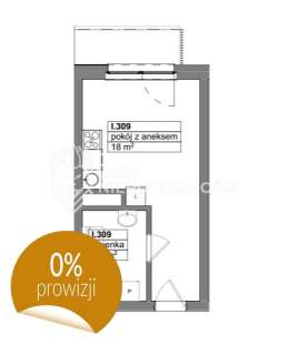 Apartament z balkonem na sprzedaż