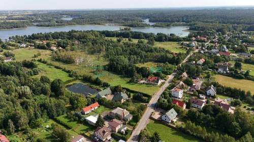Dom z halami duża działka, 300 m od jeziora