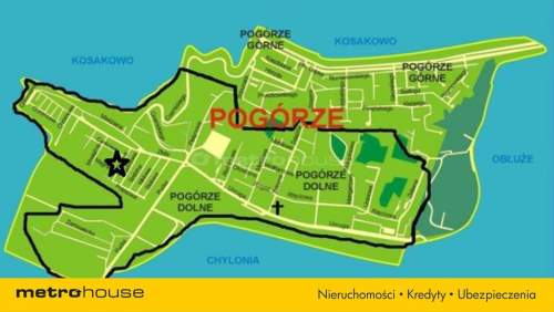 Działka budowlana uzbrojona Pogórze, Gdynia