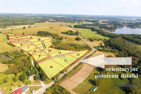 Już za 40.600 zł na raty - działka w krainie jezio