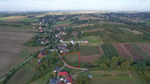 Działka budowlana 24,47 a, Damice blisko Krakowa