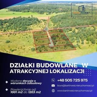Działki budowlane w atrakcyjnej lokalizacji