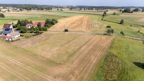 Działka budowlana Łagiewniki Małe 1751m2