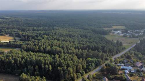 Działki rolne 2,05 ha i leśna 0,43 ha Długi Kąt