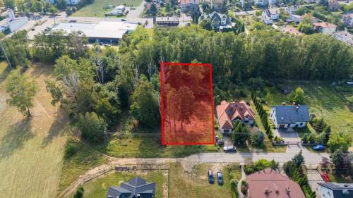 Piękna działka budowlana cisza zieleń 35 km od WAW