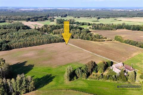 Działki budowlane pod Szczecinkiem, blisko jeziora