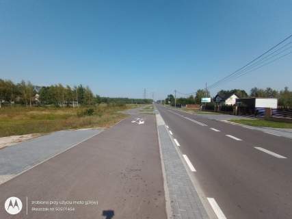 Działka 9400m usługi składowanie Czarna Rżyska Wołomin S8