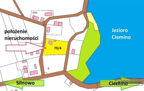 Dom nad Jeziorem Ciemino