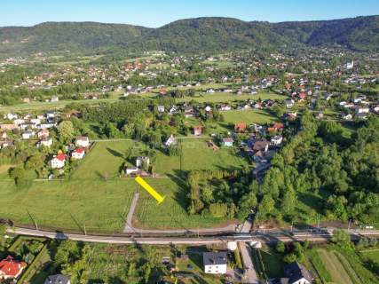 Działka budowlana Kozy 1080m2.