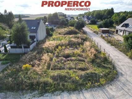 Działka z projektem budowlanym, 1076m2, Sudół