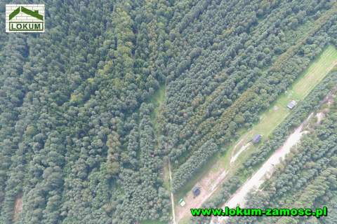 DZIAŁKA budowlano- usługowa, Krasnobród, pow. 0,6794 ha.