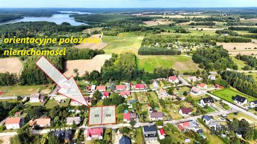 działka budowlana Krągi gm. Boren Sulinowo