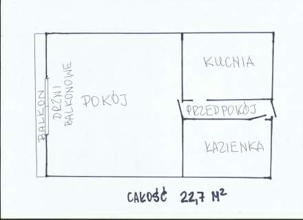 Stara Ochota, ul. Grójecka, przy ul. Wawelskiej, duży balkon