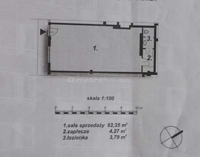 Gotowiec inwestycyjny/70 m2/witryna/lokalizacja