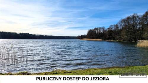 Działka budowlana blisko jeziora Dołgie.