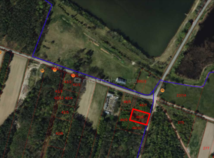 SŁOWAK - działka budowlana z drzewami -.1200 m2..