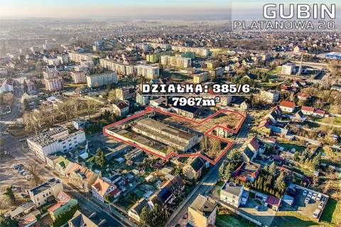 Duża działka w sercu Gubina przy granicy PL/DE 