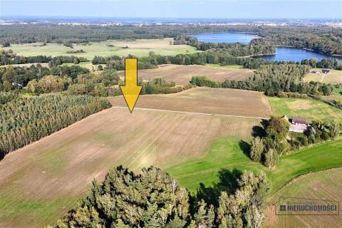Działki budowlane pod Szczecinkiem, blisko jeziora