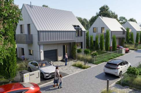 NOWOCZESNY DOM 119,5 m2 W OTOCZENIU ZIELENI