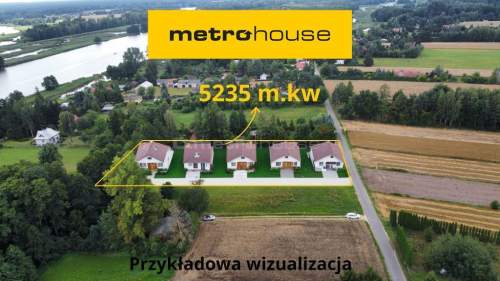 Działka inwestycyjna dla 5 domów wolnostojących