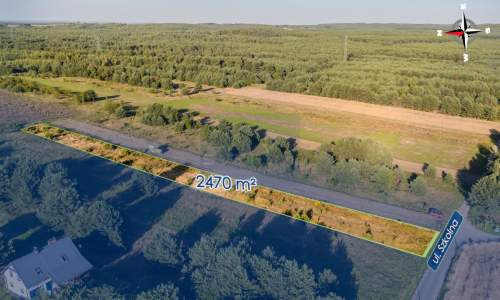 Biskupice 2470m2 Budowlano-rol