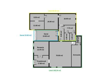 ul. Staszica / lokal 207 m2 / Centrum Lublina