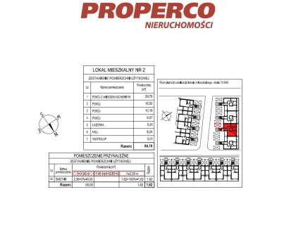 Apartament, 4 pok., 84,10 m2, Kielce, Maciejówka