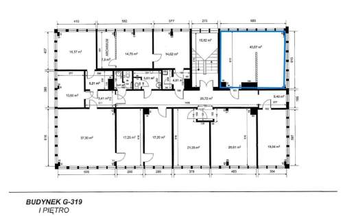 Lokal biurowy w PORCIE Ul.Budowniczych, 40 m2