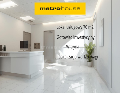 Gotowiec inwestycyjny/70 m2/witryna/lokalizacja