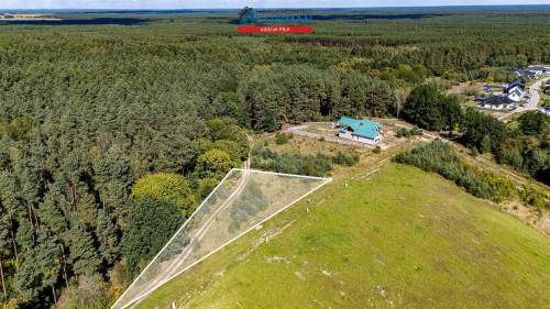 Działka budowlana na sprzedaż, 1553 m2, Zawada