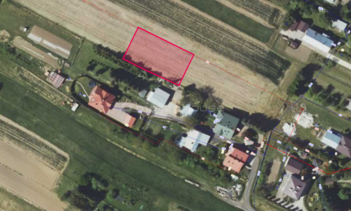 Działka budowlana w Miejscu Piastowym