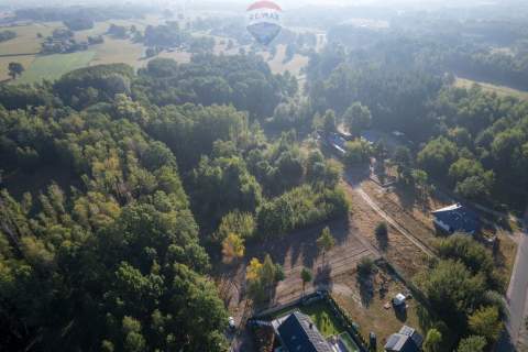 Działka budowlana po mulczowaniu w Grądach