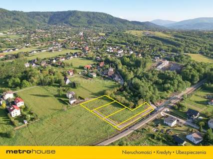 Działka budowlana Kozy 1080m2.