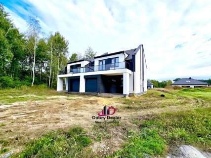 Nowoczesny dom w zabudowie bliźniaczej 150m2